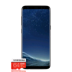 SAMSUNG G950F GALAXY S8 5.8" OCTA CORE 64GB RAM 4GB 4G LTE IP68 ITALIA + MICRO SD 64GB EVO PLUS ITALIA BLACK