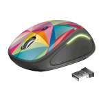 TRUST YVI FX MOUSE WIRELESS GEOMETRICA 800/1.600 DPI 