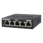 NETGEAR GS305-300PES SWITCH DI RETE NON GESTITO L2 GIGABIT ETHERNET (10/100/1000) NERO
