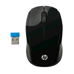 HP 200 MOUSE WIRELESS 1.300 DPI COLORE NERO
