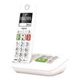 GIGASET E290A CORDLESS DECT SENIOR CON SEGRETERIA TELEFONICA WHITE