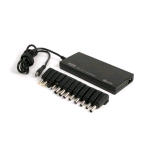 HAMLET XPWNB90ALCD ALIMENTATORE NOTEBOOK 90W SLIM USB AUTOSENSING NERO