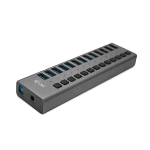 I-TEC U3CHARGEHUB13 CARICABATTERIE PER DISPOSITIVI MOBILI 13 USB INTERNO GRIGIO