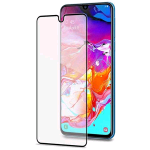 CELLY SAMSUNG GALAXY A70 PROTEGGI SCHERMO IN VETRO TEMPERATO COLORE TRASPARENTE/NERO