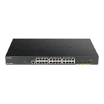 D-LINK DGS-1250-28XMP SWITCH DI RETE GESTITO L3 24 x 10/100/1000 (PoE) + 4 x 10 Gigabit SFP+ PoE (370 W)