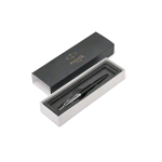 PARKER JOTTER PENNA A SFERA INCHIOSTRO BLU PUNTA MEDIA CONF. REGALO COLORE BLACK PUNTALE CROMATO