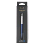 PARKER JOTTER PENNA A SFERA INCHIOSTRO BLU PUNTA MEDIA CONF. BLISTER COLORE ROYAL BLUE CON DETTAGLI CROMATI