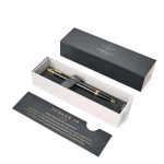 PARKER IM PENNA A SFERA INCHIOSTRO BLU PUNTA MEDIA CONF. REGALO COLORE BLACK/GOLDEN
