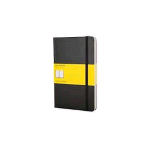 MOLESKINE TACCUINO LARGE RIGIDO QUADRETTI CUCITURA DORSO FILO REFE COPERTINA IN POLIURETANO E CARTONE COLORE NERO 240 FOGLI CONF 1 Pz.