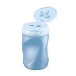 STABILO EASY TEMPERAMATITE CON CONTENITORE PER DESTRORSI 3 FORI COLORE BLUE