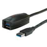 NILOX CAVO RIPETITORE ATTIVO USB 3.0 MASCHIO/FEMMINA 5 MT NERO