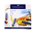 FABER CASTELL PASTELLI AD OLIO COLORI ASSORTITI CONF. 24 Pz.