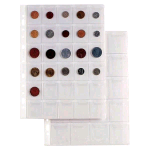 SEI ROTA ERCLOE BUSTE PORTA MONETE IN PVCLISCIO CM 21X29.7 A4 30 SPAZI TRASPARENTE CONF 10 Pz.