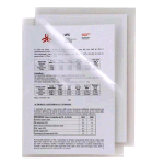 SEI ROTA POLI 100 BUSTE A L IN PP BUCCIA D'ARANCIO CM 23.2X32.3 A4 TRASPARENTE CONF 25 Pz.  