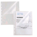SEI ROTA ATLA T BUSTE CON FORATURA UNIVERSALE IN PP BUCCIA D'ARARNCIO CM 22X30 A4 TRASPARENTE CONF 25 PZ.