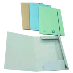 BREFIOCART ECO NEW CARTELLE C/ ELASTICO 3 LEMBI IN CARTONCINO ECOLOGICO 250X350MM A4 COL. CAMOSCIO CONF 20 Pz.