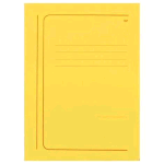 BREFIOCART VIP CARTELLINE 3 LEMBI CON STAMPA IN CARTONCINO 250X350MM A4 COL. GIALLO CONF 20 Pz.