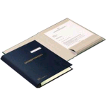 FRASCHINI CARTELLE CORRISPONDENZA IN DERMOIDE 240X340MM DORSO DA 0 A 4CM COL. BLU