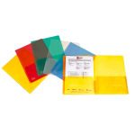 KING MEC FULL CARTELLINA IN PP 230X302MM A4 COL. TRASPARENTE CONF 5 Pz.