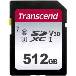 TRANSCEND 300S 512GB SDXC CLASSE 10 NAND