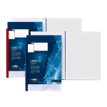 SEI ROTA UNO TI PORTALISTINI IN PP 300X220MM A4 72 BUSTE COL. BLU