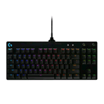 LOGITECH G PRO TASTIERA GAMING MECCANICA USB LAYOUT INGLESE RETROILLUMINAZIONE LED RGB COLORE NERO