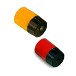 LEBEZ TEMPERAMATITE IN PLASTICA  2 FORI CON SERBATOIO COL. ASSORTITI CONF 10 Pz.