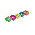 LEBEZ TEMPERAMATITE IN PLASTICA  2 FORI COL. ASSORTITI CONF 20 Pz. 