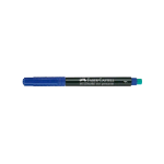 FABER CASTELL MULTIMARK MARCATORE PERMANENTE BLU PUNTA CONICA 0.60 mm CONF 10 Pz.