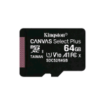 KINGSTON CANVAS SELECT PLUS 64GB MICRO SDXC CLASSE 10 UHS-I 