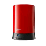 XYZ 3UD10XEU01K CAMERA UV INDURENTE PER PRODOTTI IN RESINA FOTOPOLIMERICA COLORE ROSSO/NERO