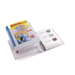 SEI ROTA STELVIO RACCOGLITORE PERSONALIZZABILE 4 ANELLI A D DA 50MM IN COLPAN 220X300MM DORSO 8CM COL. BLU