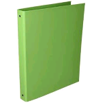 SEI ROTA NETTUNO RACCOGLITORE 4 ANELLI TONDI 30MM IN STRATOPAN 220X300MM A4 DORSO 3CM COL. VERDE CHIARO