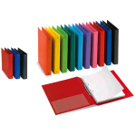 SEI ROTA NETTUNO RACCOGLITORE 2 ANELLI Q DA 65MM IN STRATOPAN 220X300MM A4 DORSO 6.5CM COL. ROSSO