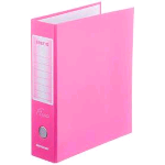 BREFIOCART REGISTRATORE FORMATO PROTOCOLLO 285X350X80 mm COL. ROSA FLUO CONF 12 Pz.