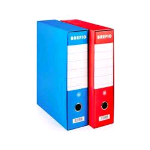 BREFIOCART REGISTRATORE FORMATO PROTOCOLLO 285X350X80 mm COL. ROSSO CONF 12 Pz.