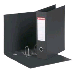 ESSELTE EUROFILE G53 REGISTRATORE FORMATO COMMERCIALE 230X300X80 mm COL. NERO CONF 6 Pz.