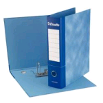 ESSELTE ESSENTIAL G73 REGISTRATORE FORMATO COMMERCIALE 230X300X80 mm COL. BLU CONF 6 Pz.