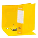 ESSELTE OXFORD G83 REGISTRATORE FORMATO COMMERCIALE 230X300X80 mm COL. GIALLO CONF 6 Pz.