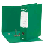 ESSELTE OXFORD G83 REGISTRATORE FORMATO COMMERCIALE 230X300X80 mm COL. VERDE CONF 6 Pz.