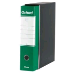 ESSELTE OXFORD G85 REGISTRATORE FORMATO PROTOCOLLO 230X330X80 mm COL. VERDE CONF 6 Pz.