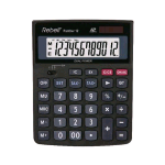 REBELL PANTHER12 CALCOLATRICE DA TAVOLO A 12 CIFRE BLACK
