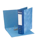 ESSELTE ESSENTIAL G72 REGISTRATORE FORMATO COMMERCIALE 230X300X50 mm COL. BLU CONF 8 Pz.