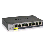 NETGEAR GS108T-300PES SWITCH 8 PORTE GIGABIT ETHERNET (10/100/1000) GRIGIO