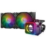 COUGAR HELOR 240 ARGB CPU LIQUID COOLER INTEL 1151/2066 AMD AM3/AM4