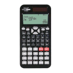 REBELL SC2080S CALCOLATRICE SCENTIFICA 417 FUNZIONI 16 CIFRE COL. NERO