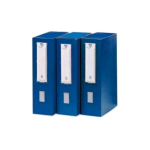 KING MEC MEC PROGETTI 90 BOXFILE SCATOLA ARCHIVIO IN FIBRONE 450X350X80 mm A3 COL. BLU 