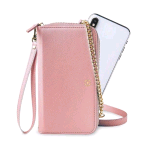 CELLY VENERE WALLET CLUTCH POCHETTE PER SMATPHONE FINO A 6.5" ROSA