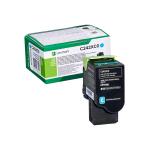 LEXMARK C242XC0 TONER CIANO PER C2425DW / C2535DW / MC2425ADW / MC2535ADWE / MC2640ADWE 3.500 PAGINE