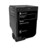 LEXMARK 74C20K0 TONER NERO 3.000 PAGINE PER CS720 CS725 CX725 